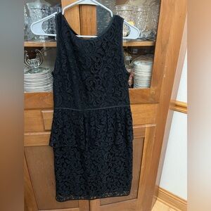 Black lace Banana Republic Dress